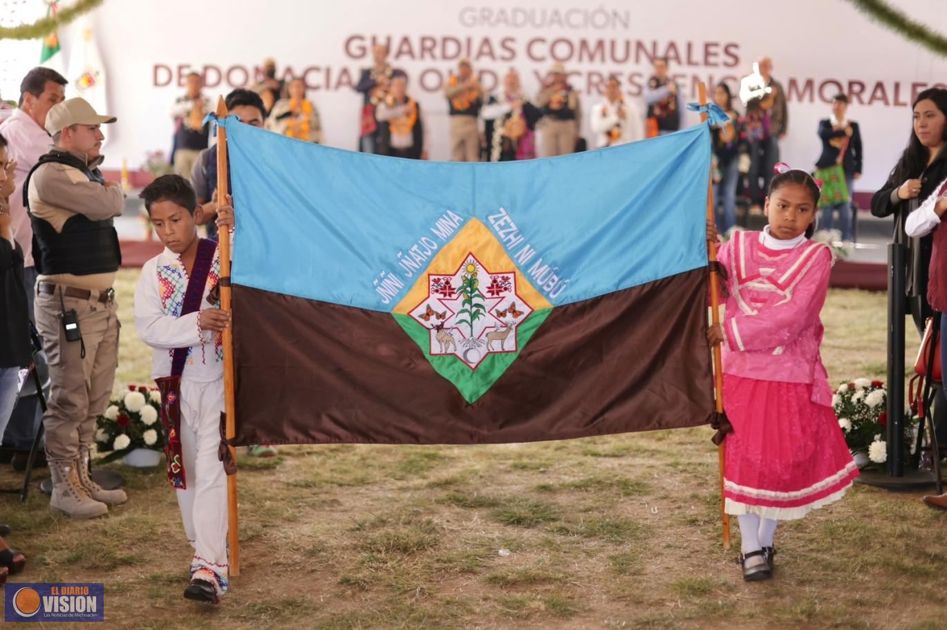 En Michoacán, guardias comunitarias serán ejemplo en construcción de paz: Bedolla