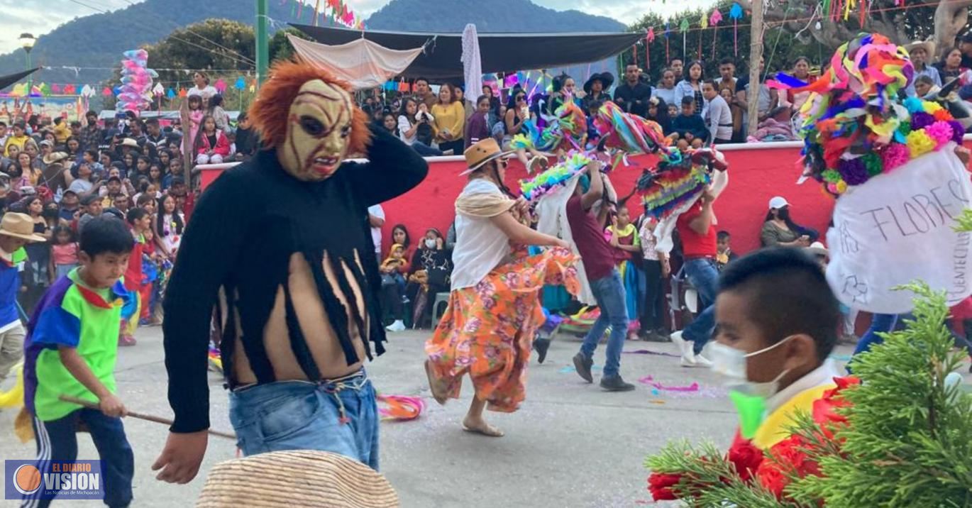 Carnaval del Torito 2023 en Ziráhuato, municipio de Zitácuaro 