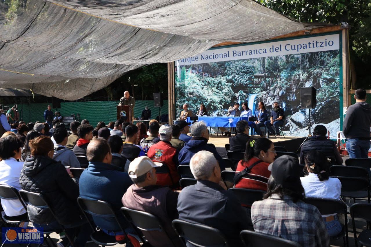 El Parque Nacional Barranca del Cupatitzio es autosuficiente: Eduardo Aguirre Sosa 