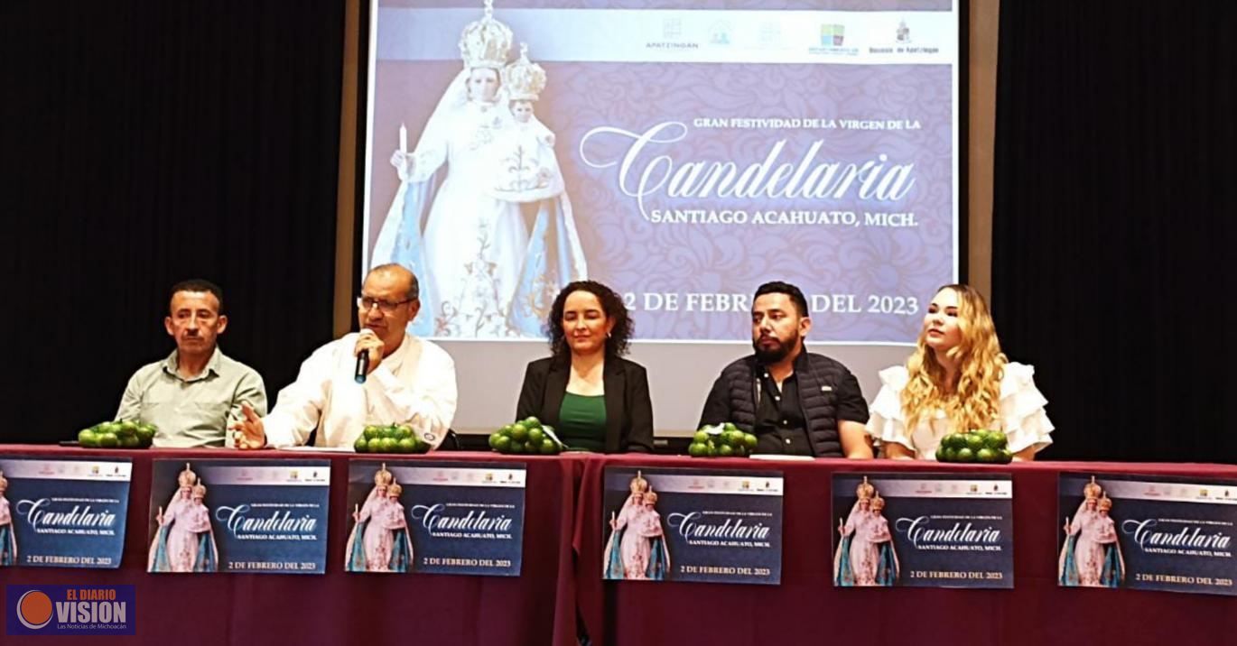 Invita Apatzingán a visitar la Candelaria de Acahuato