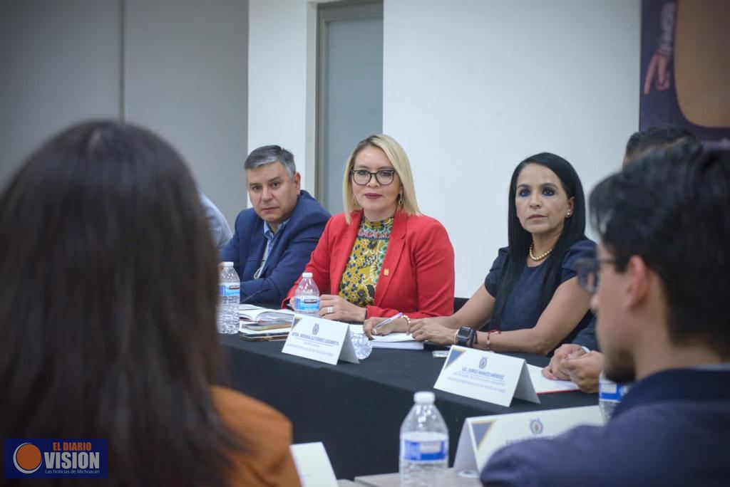 UMSNH y alumnos Consejeros Universitarios acuerdan esquema de comunicación y trabajo