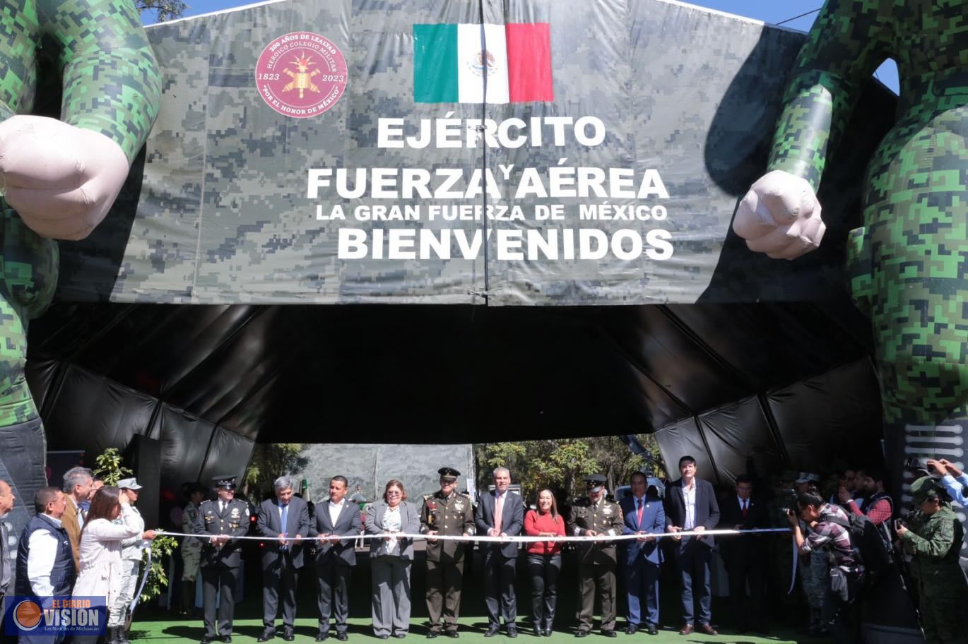 Inaugura Bedolla exposición "La Gran Fuerza de México"