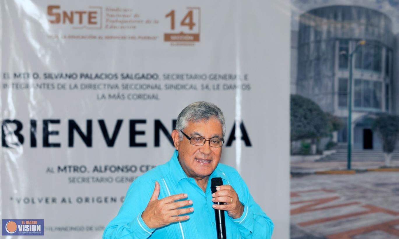 El SNTE y el Gobierno de Guerrero refuerzan relación institucional