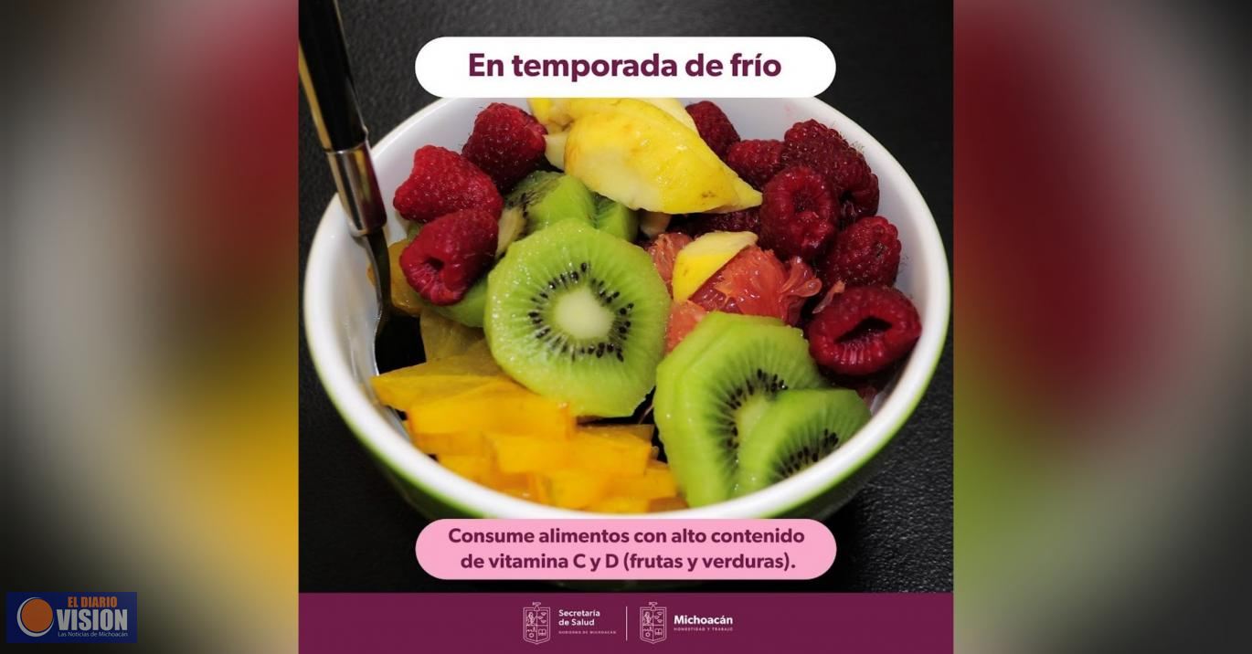 Consumir vitamina C ayuda a prevenir enfermedades respiratorias: SSM