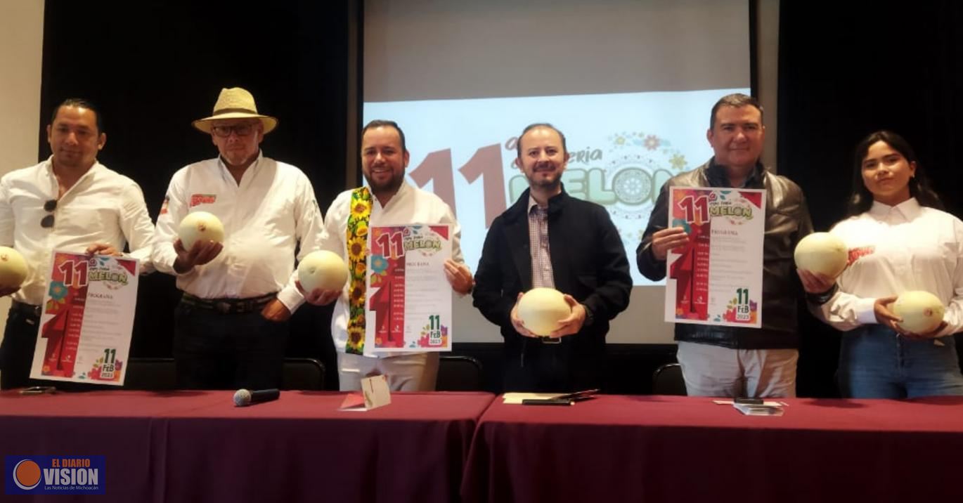 Invita Zicuirán a su 11ª Expo Feria del Melón