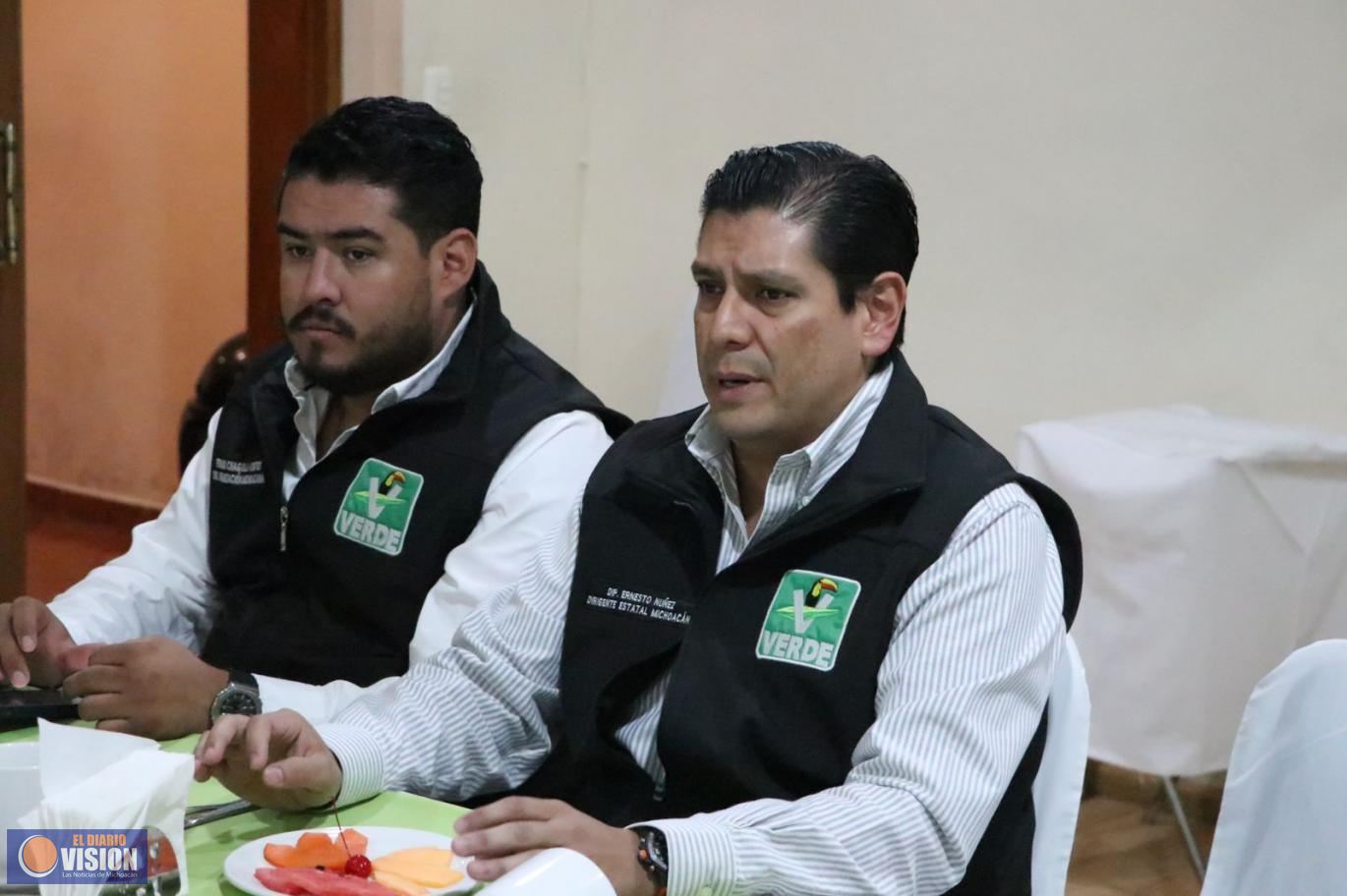 Invita Ernesto Núñez a Marco Trejo y Alfonso Martínez Equihua a sumarse al PVEM