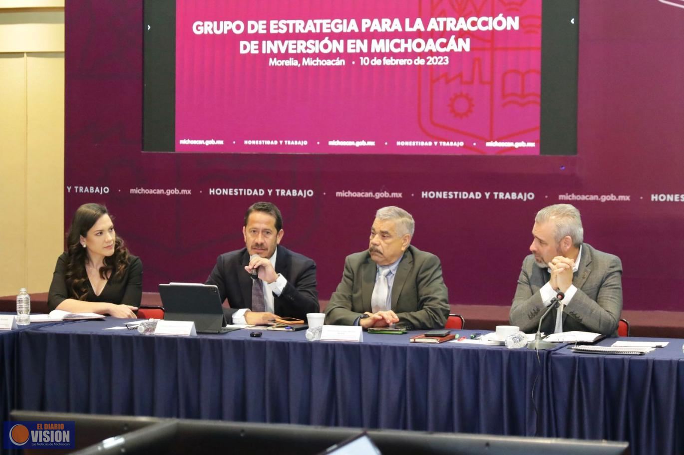 Empresas suman esfuerzos con Gobierno de Michoacán para atraer inversiones