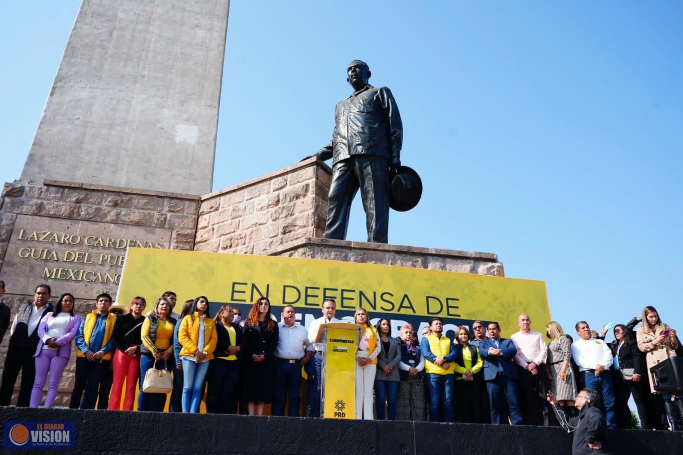 Caravana en Defensa de la Democracia, inicia el domingo