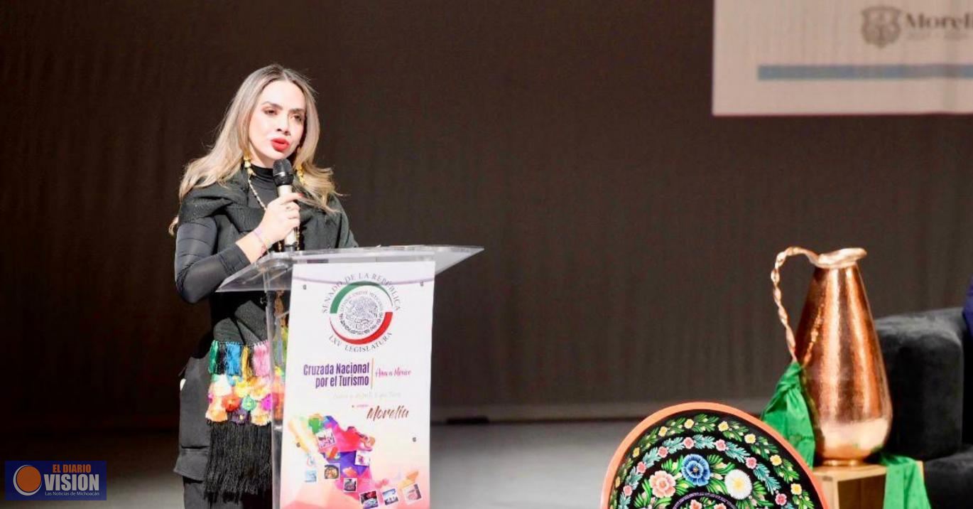 “Sin Michoacán no hay México” resaltó Samanta Flores en “Cruzada Nacional Por el Turismo”