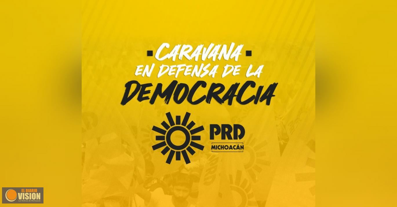 A partir de este domingo arranque la Caravana en defensa de la Democracia