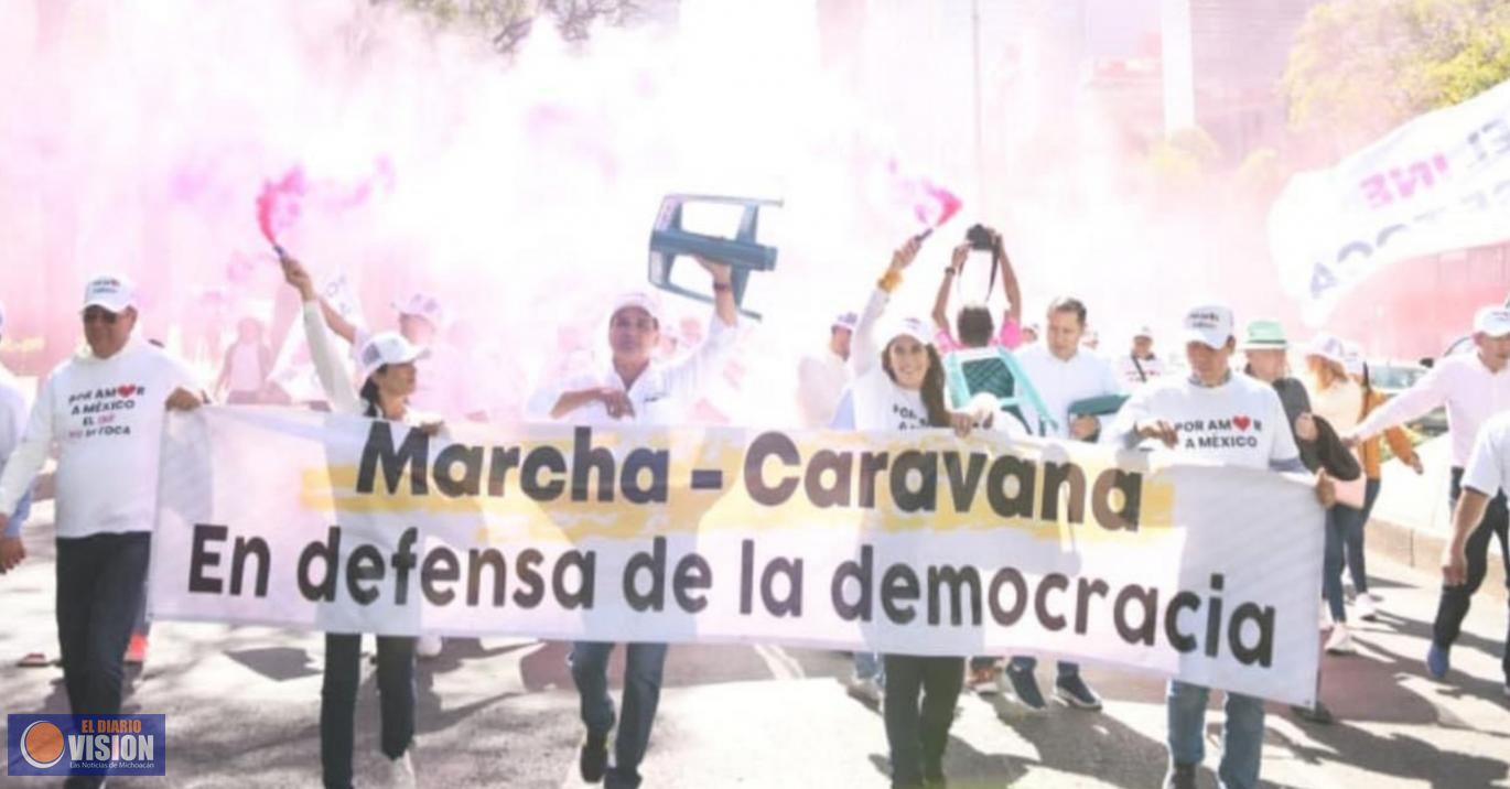 En la capital del país, PRD Michoacán alzará la voz en protesta al Plan B