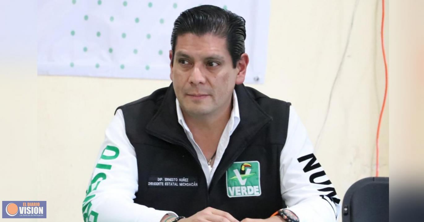 Sector educativo avanza en Michoacán: Partido Verde