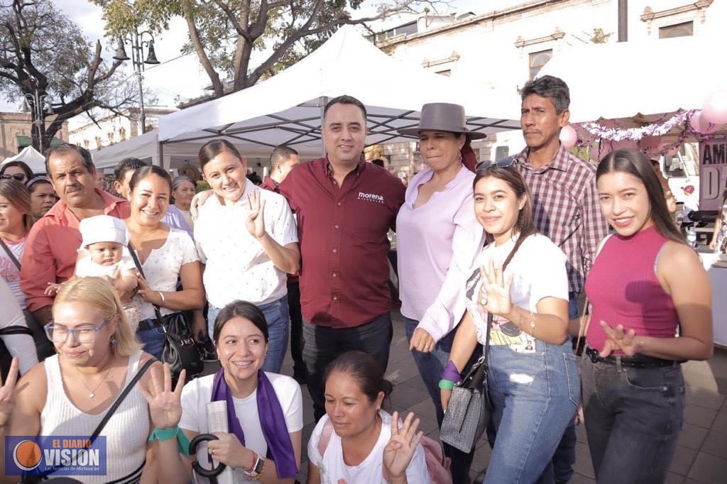 Sin mujeres no hay transformación, ellas están escribiendo una nueva historia: Morena