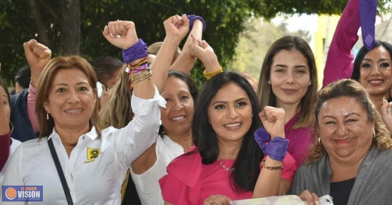 Mantenemos la lucha histórica a favor de las mujeres: PRD