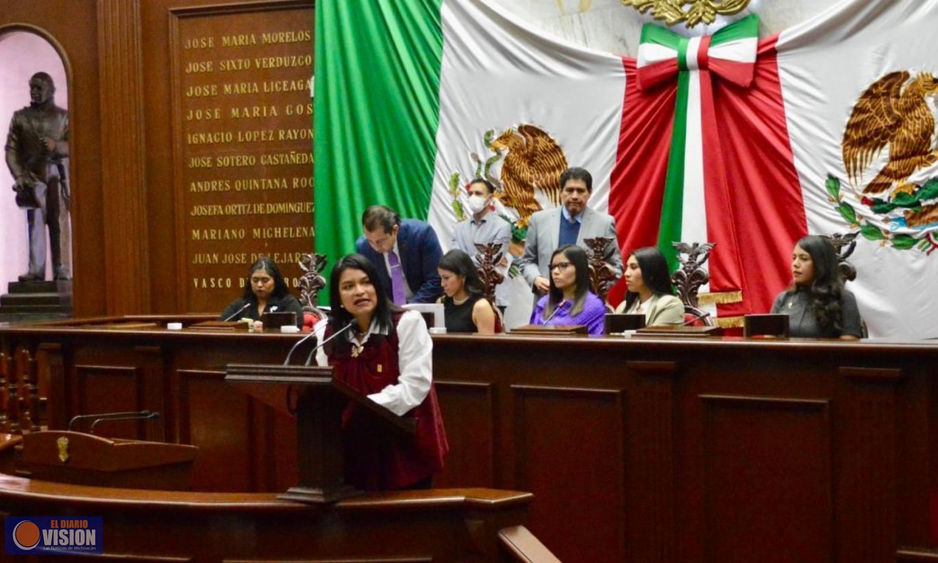 Mujeres, vitales para el progreso de Michoacán: 75 Legislatura