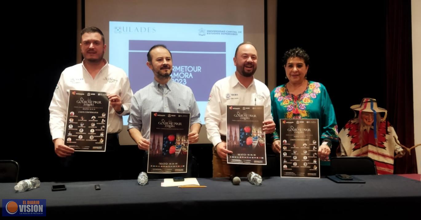 Reunirá Gourmetour Zamora a 18 chefs de fama internacional