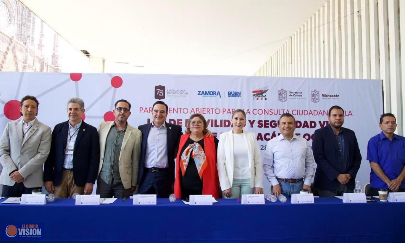 75 Legislatura y ciudadanos construyen nueva Ley de Movilidad y Seguridad Vial