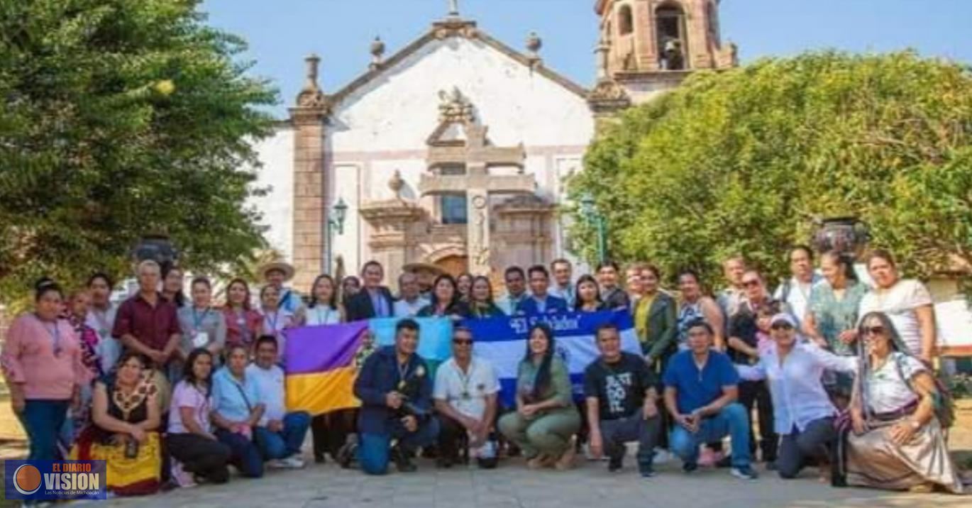 Todo un exito, visita de personalidades salvadoreñas a Quiroga y Santa Fé de la Laguna