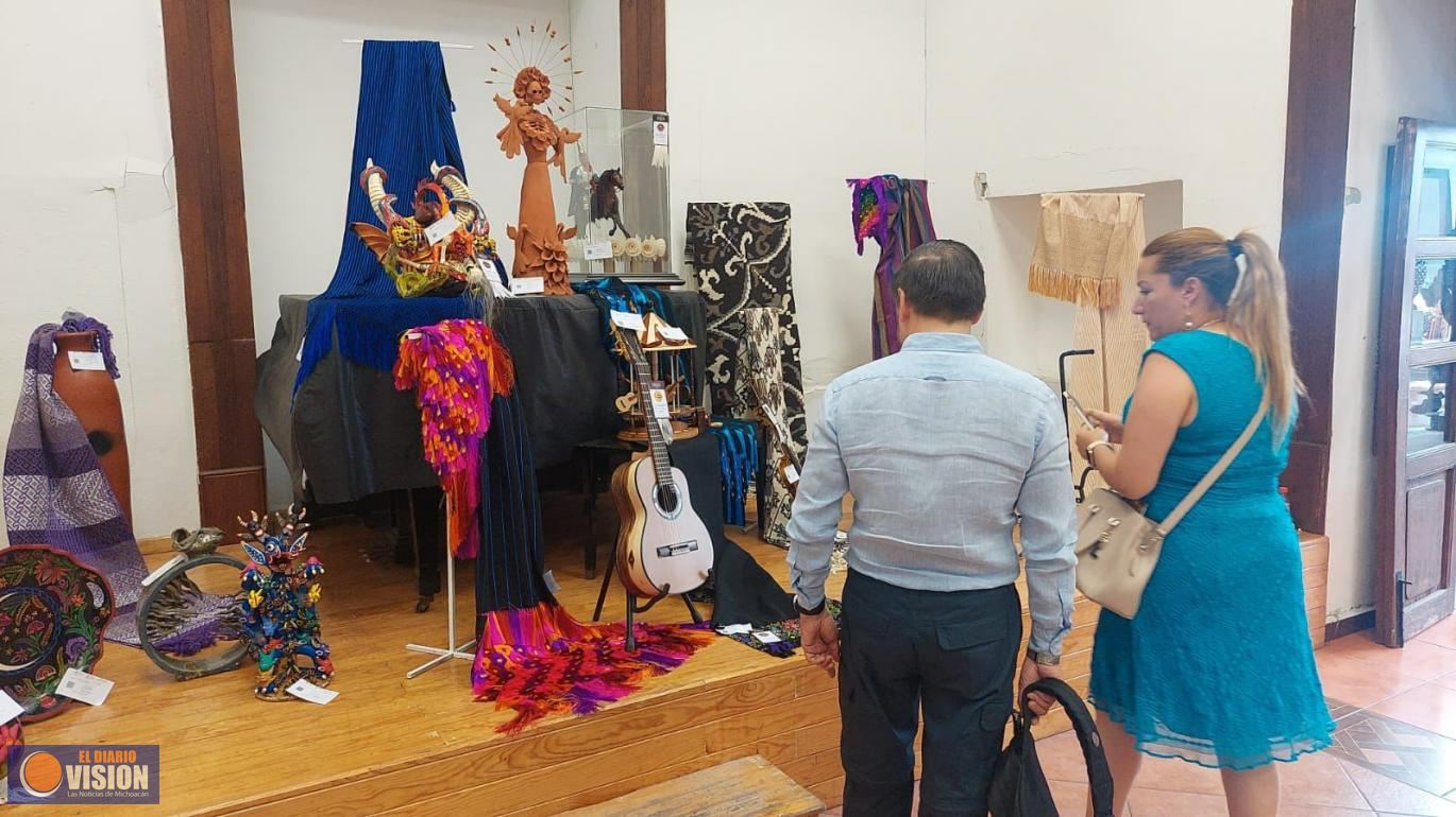 Creció 26% la venta del LXII Concurso Estatal de Artesanías de Uruapan