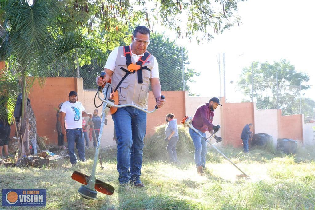 Échale una Mano a las Escuelas, llega a más de 500 instituciones en Morelia: JC Barragán