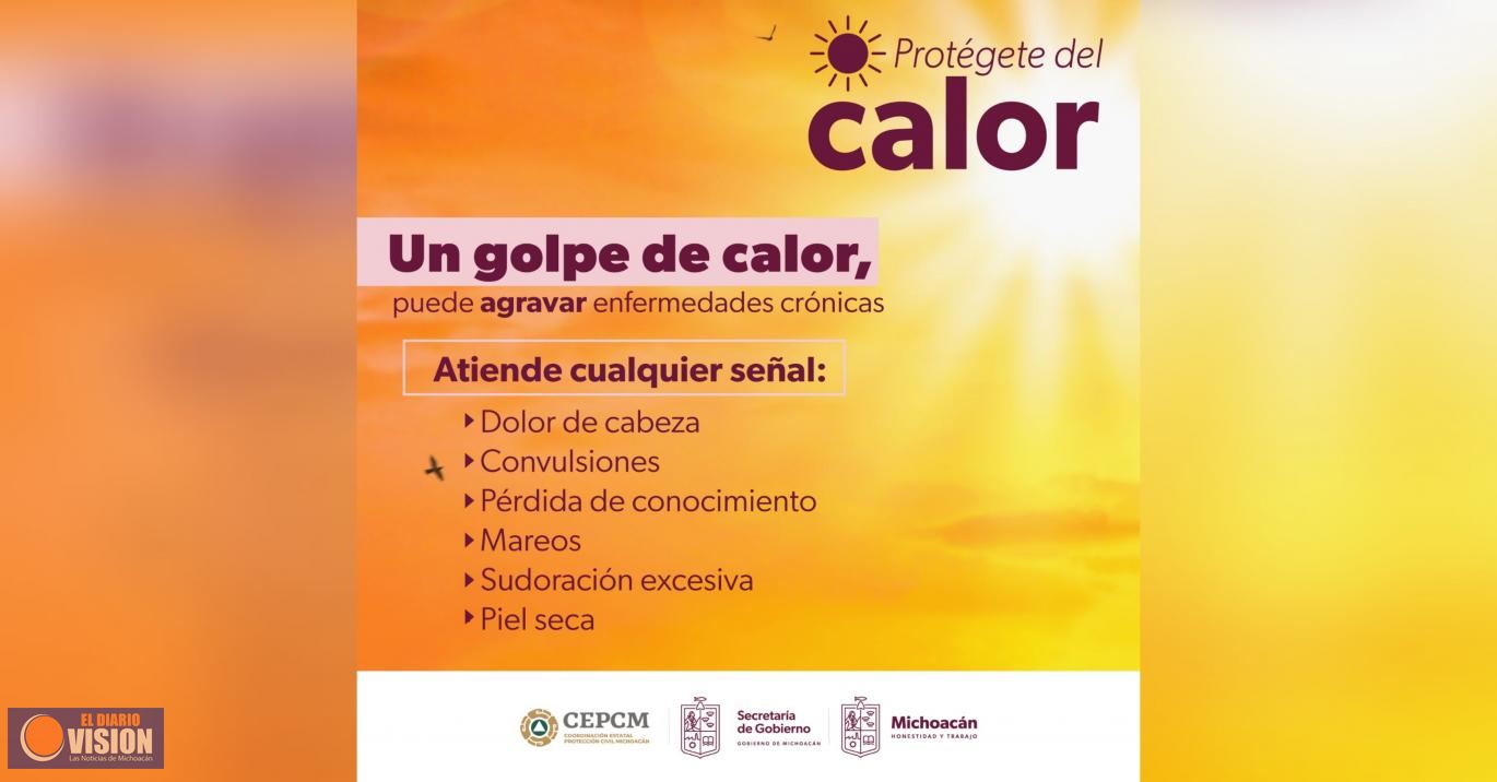 Pide Pc A La Población Tomar Medidas Preventivas Por Altas Temperaturas 8433