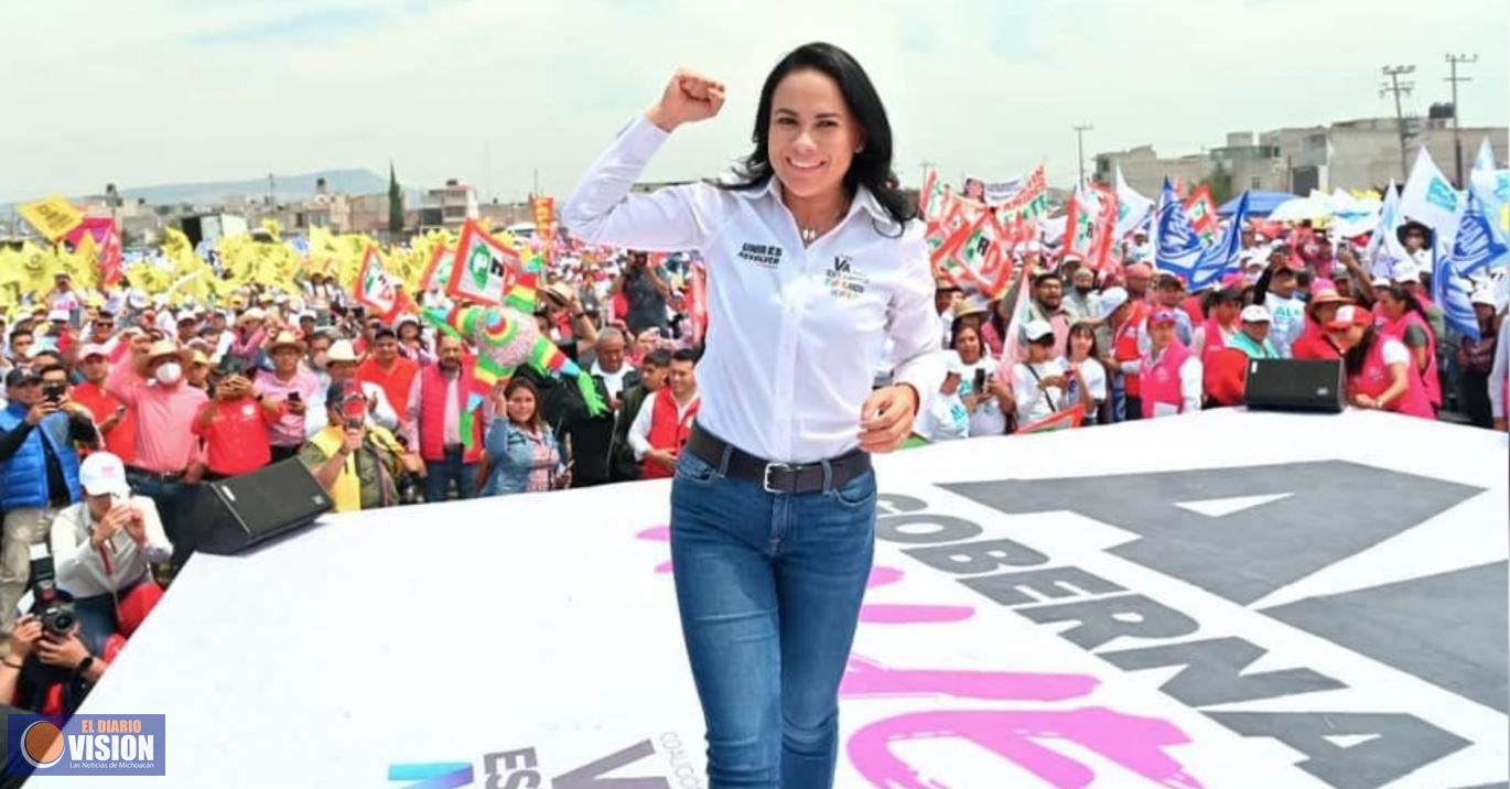 Alejandra del Moral, mejor preparada para gobernar: Daniela De los Santos