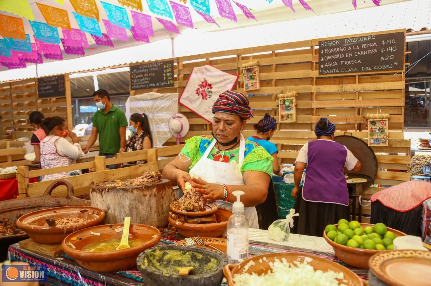 Ofrecerá Festival Michoacán de Origen más de 200 platillos de cocina tradicional