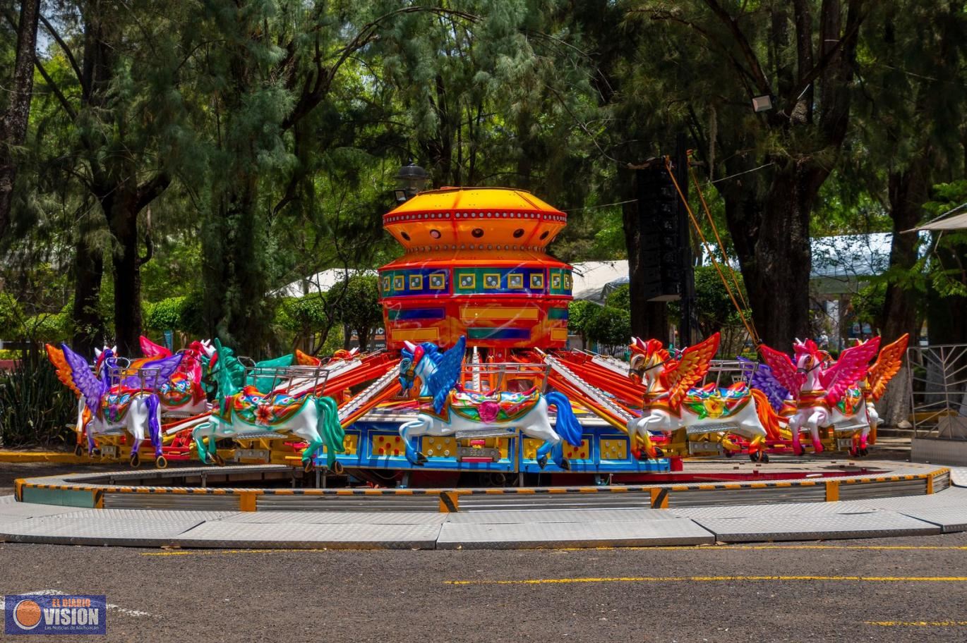 Tendrá Festival Michoacán de Origen juegos mecánicos llenos de diversión