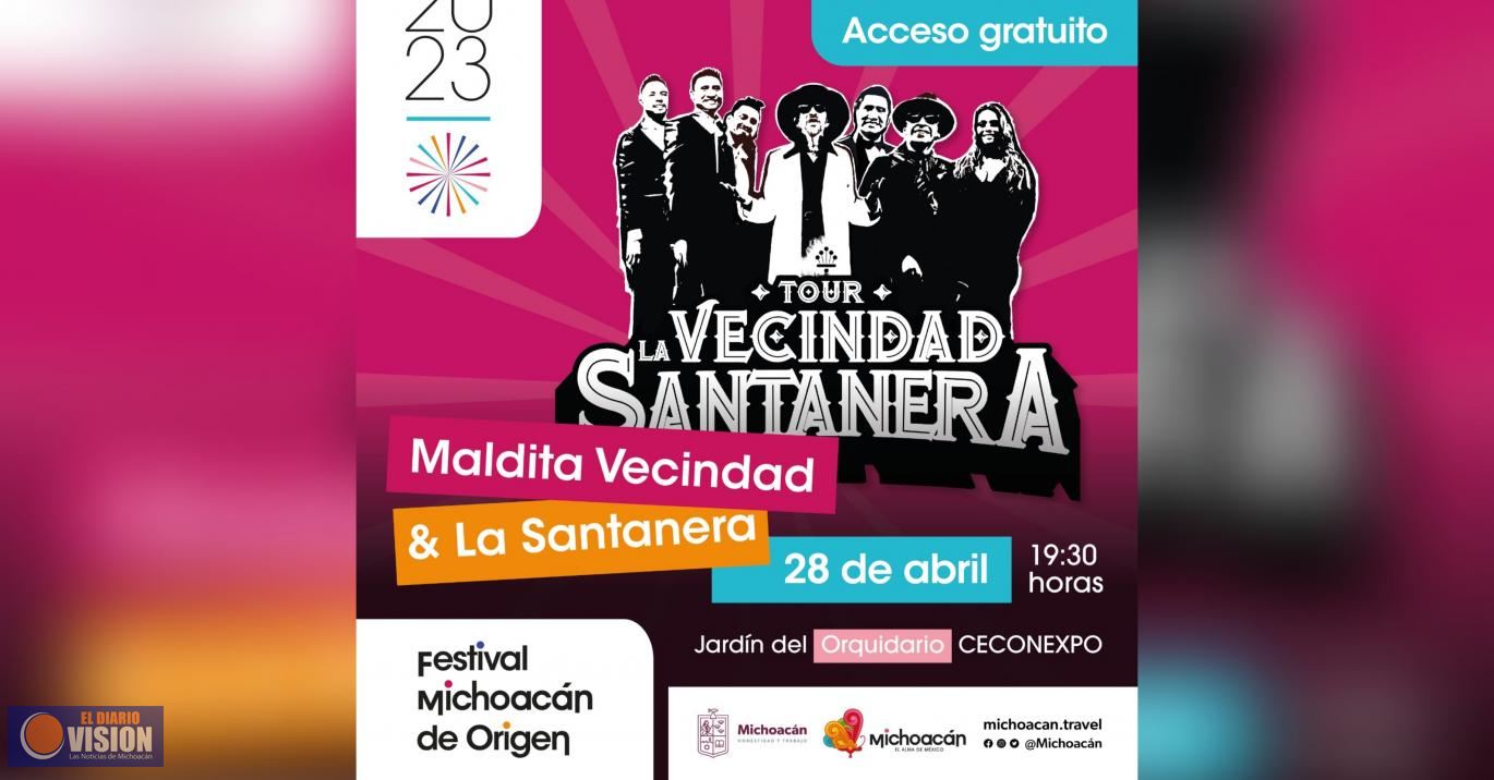 Este viernes inicia la fiesta musical en el Festival Michoacán de Origen