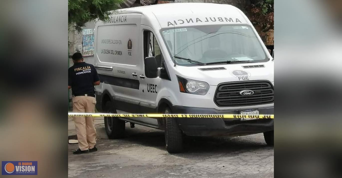 Localizan en Pátzcuaro los cadáveres baleados de un hombre y una mujer