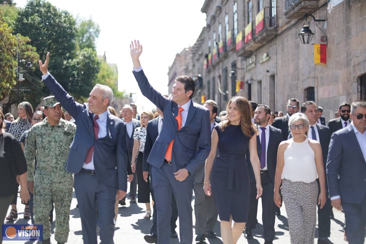 Coloca Alfonso Martínez, programa de actividades por aniversario de Morelia, en Bando Solemne