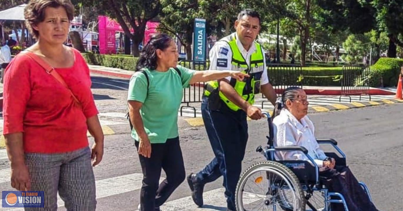 SSP garantiza seguridad a personas con discapacidad, en Festival Michoacán de Origen