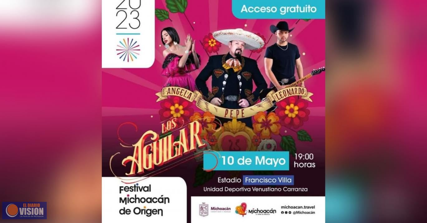 Concierto de Los Aguilar para el Día de las Madres, sin boleto y con cupo para 12 mil personas