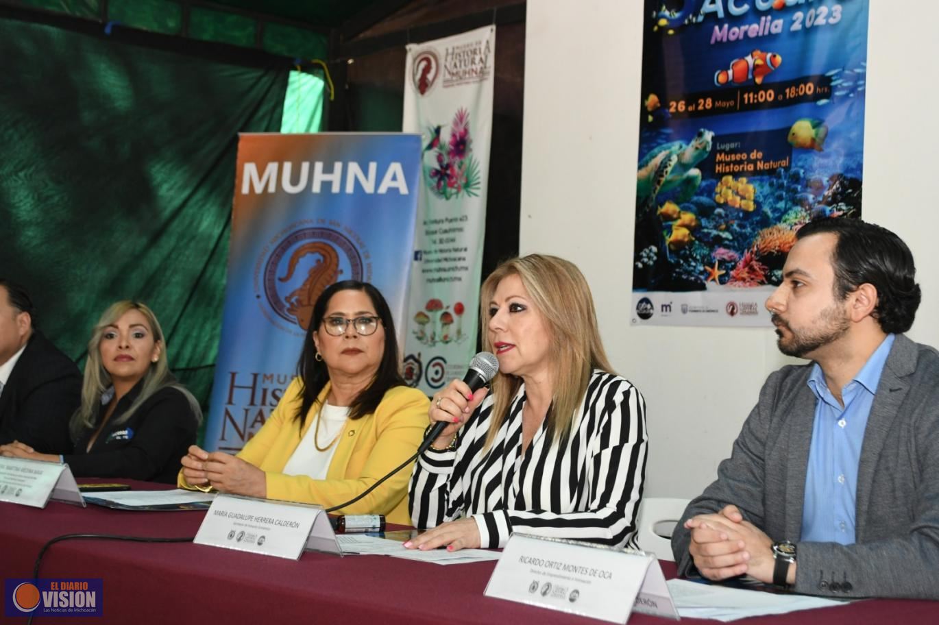 Invita SEFECO a conocer y vivir la 3ra Expo Acuario Morelia 2023