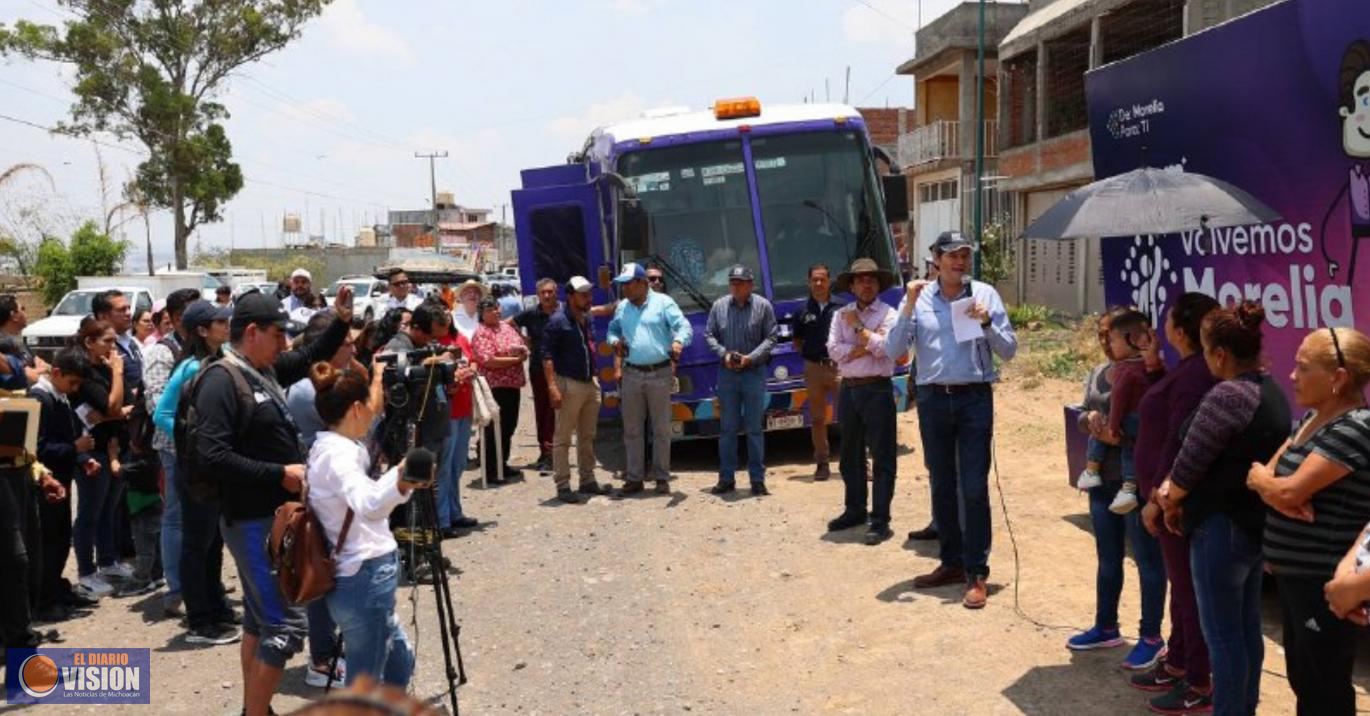 Con acciones concretas mejoramos la calidad de vida de los morelianos: Alfonso Martínez