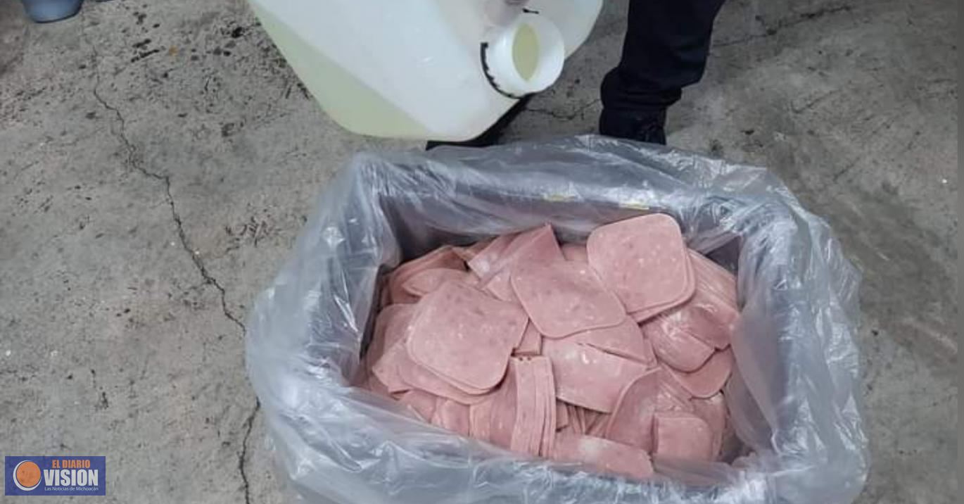 En Zitácuaro, venden carne en mal estado, Coepris, realiza decomiso