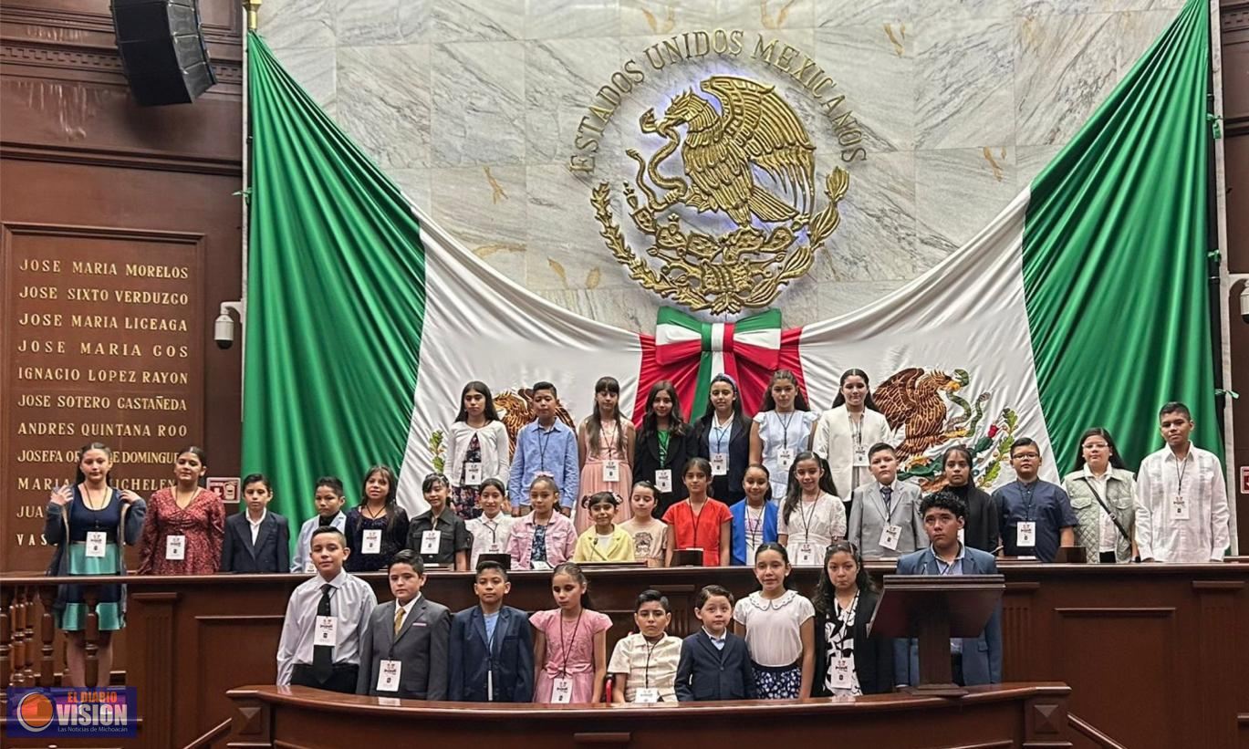 Desarrollo integral de la niñez, tema central en el Parlamento Infantil Incluyente 