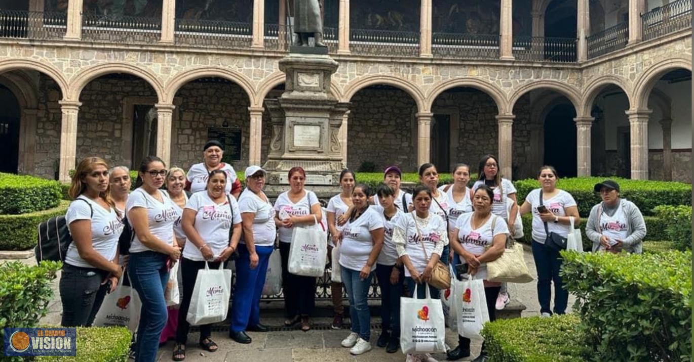 Morelia recibió a michoacanas ganadoras de dinámica Soy Mamá Merza