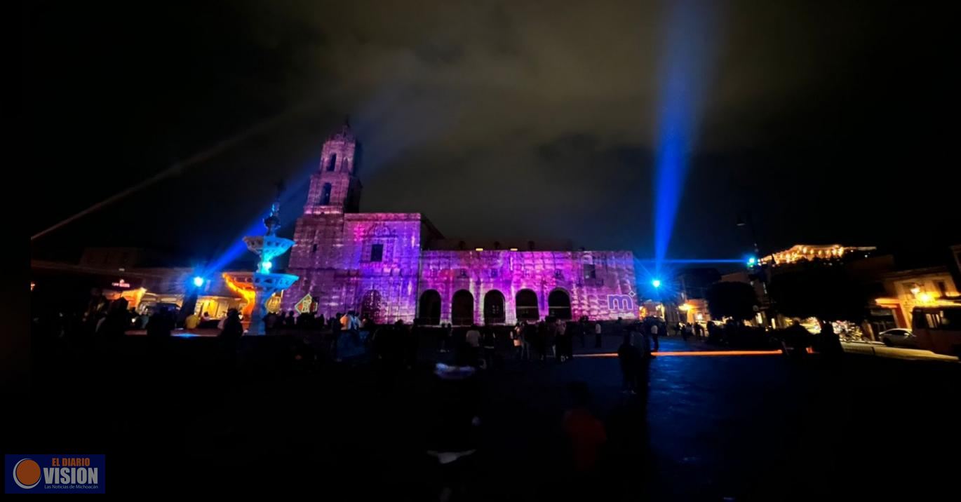 Este sábado, proyección de videomaping en Plaza Valladolid