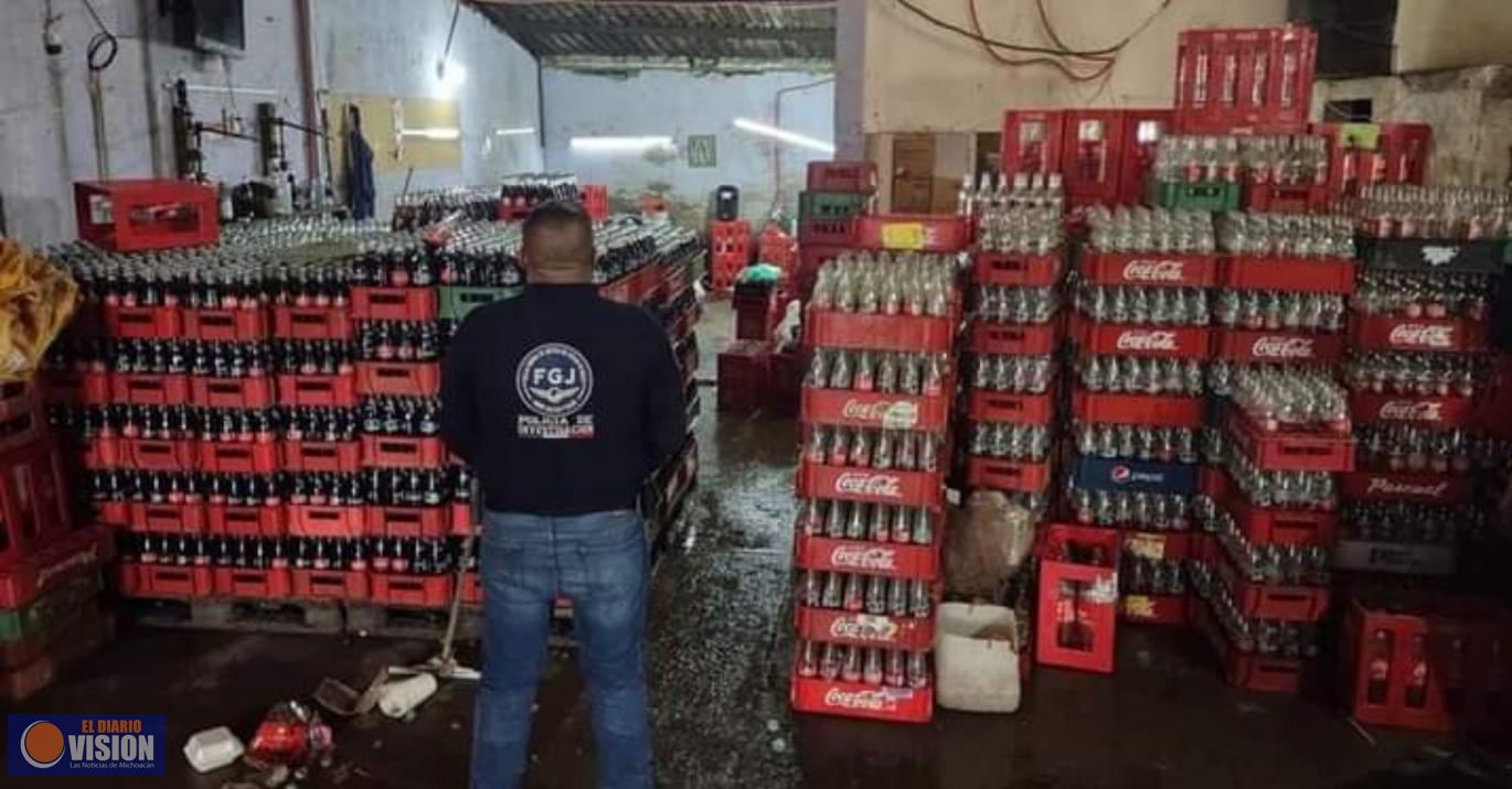 Desmantelan otra fábrica de Coca- Cola Pirata