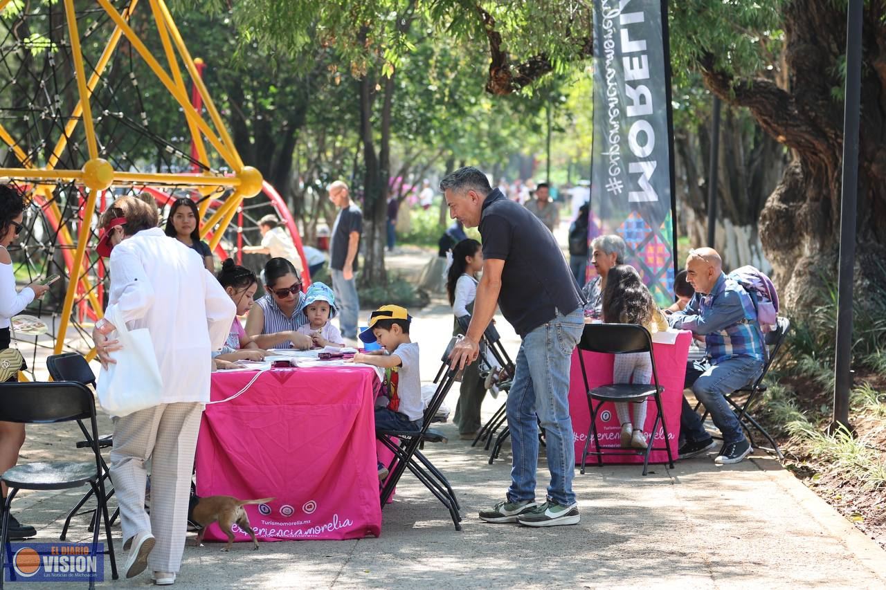 Único y especial ambiente se vivió en el nuevo parque lineal del Bulevar García de León