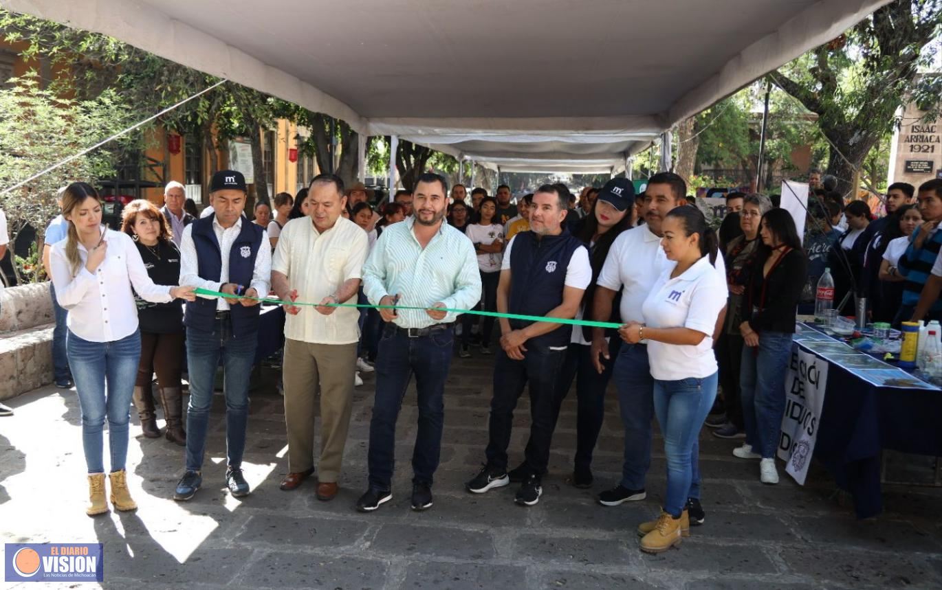 Inaugura Ayuntamiento de Morelia Feria del Medio Ambiente