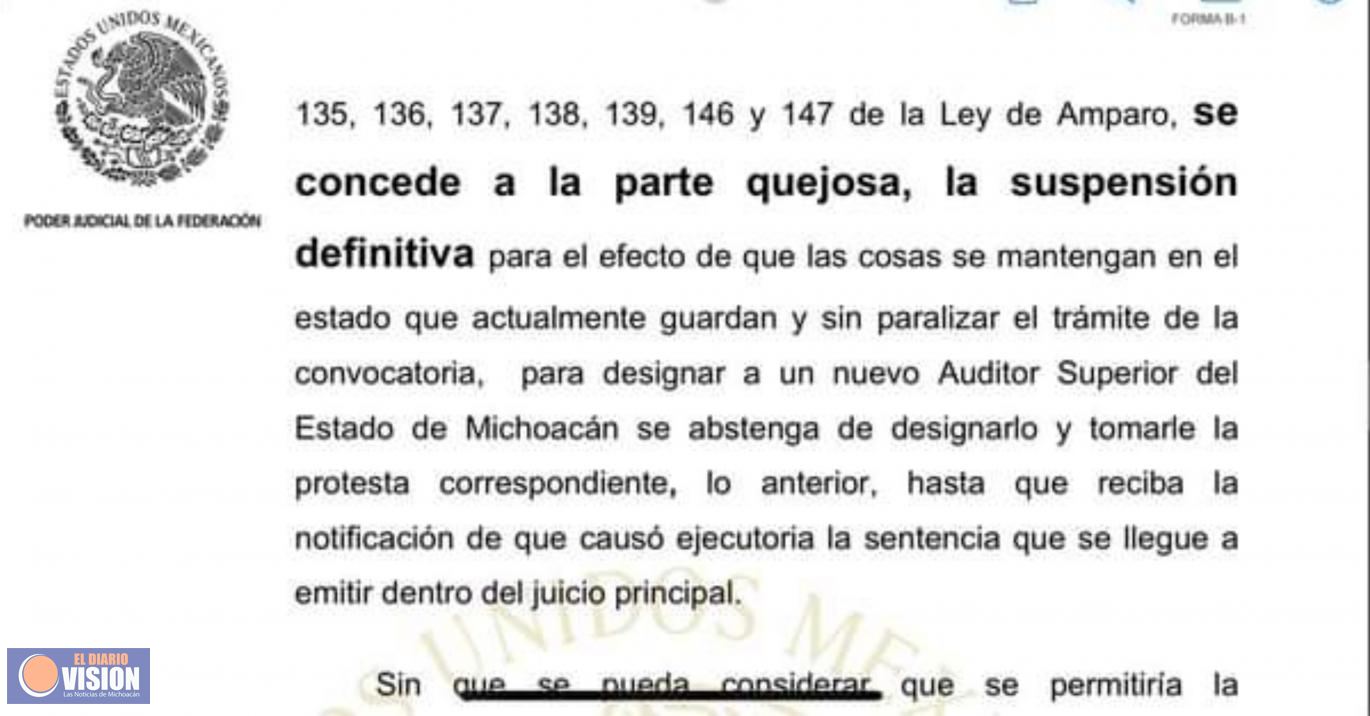 Juez confirma, destitución de Aguirre Abellaneda