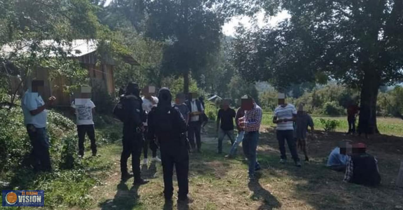 Desactiva Guardia Civil, palenque clandestino en Zitácuaro