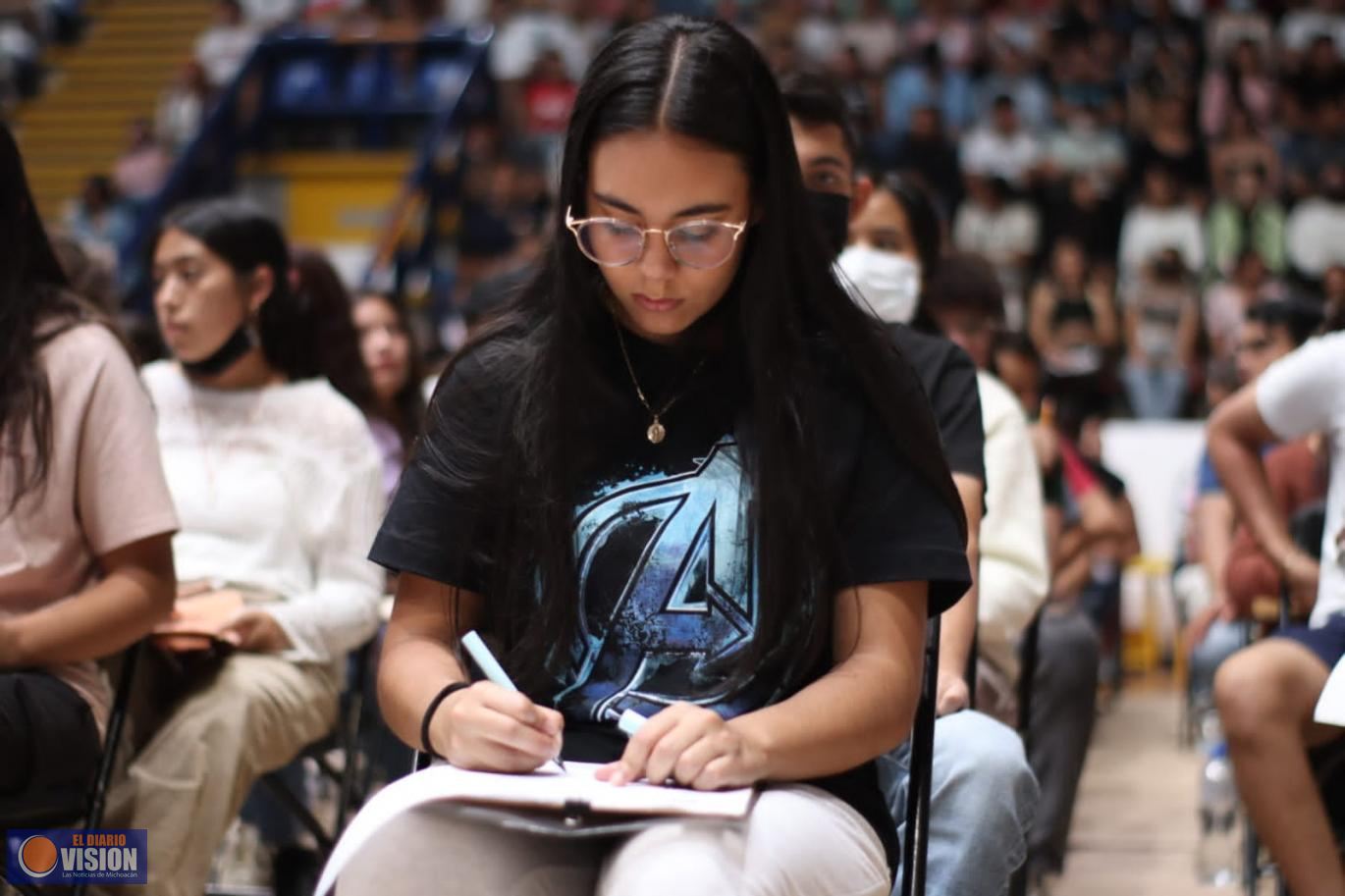 Fueron 4,875 aspirantes a estudiar ciencias de la salud los que hicieron su examen