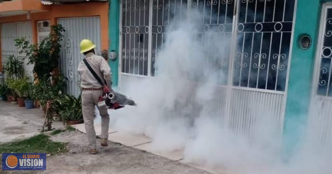 Ha realizado SSM más de medio millón  de acciones contra el dengue