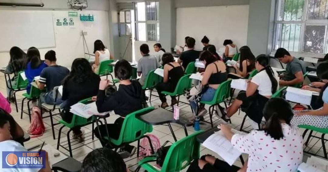 Más de 4 mil aspirantes, aplicaron examen de nuevo ingreso en el Conalep Michoacán