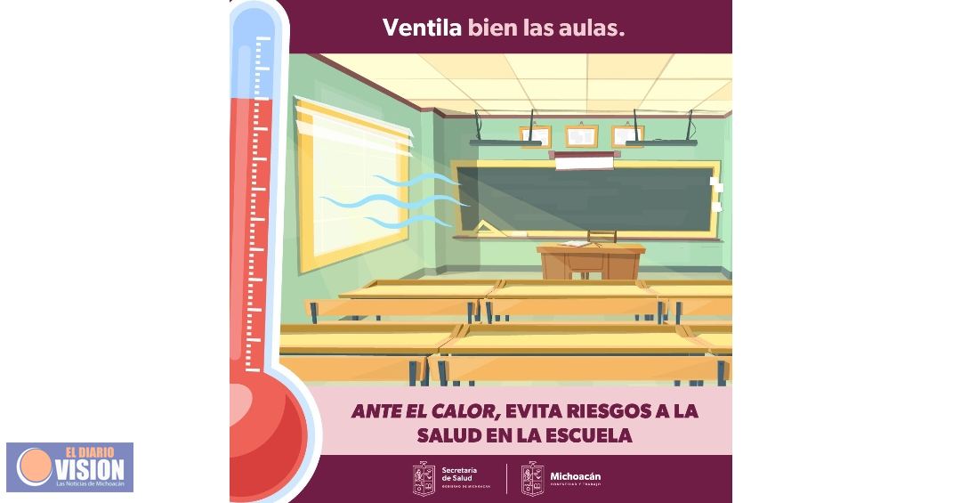 Exhorta SSM a escuelas a proteger a estudiantes ante altas temperaturas