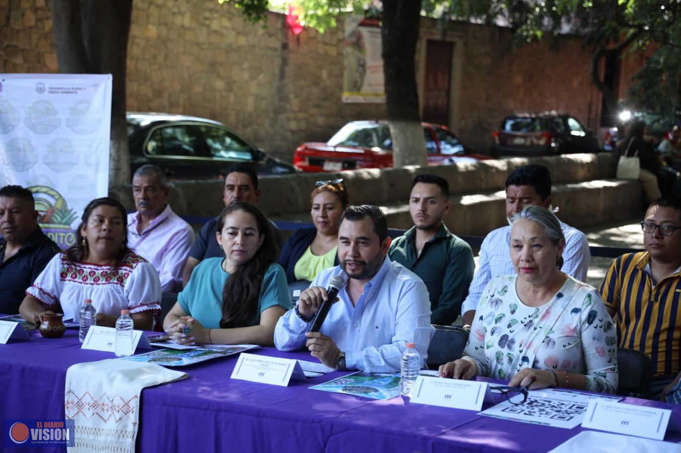 Más de 200 productores, presentes en Mercadito Rural