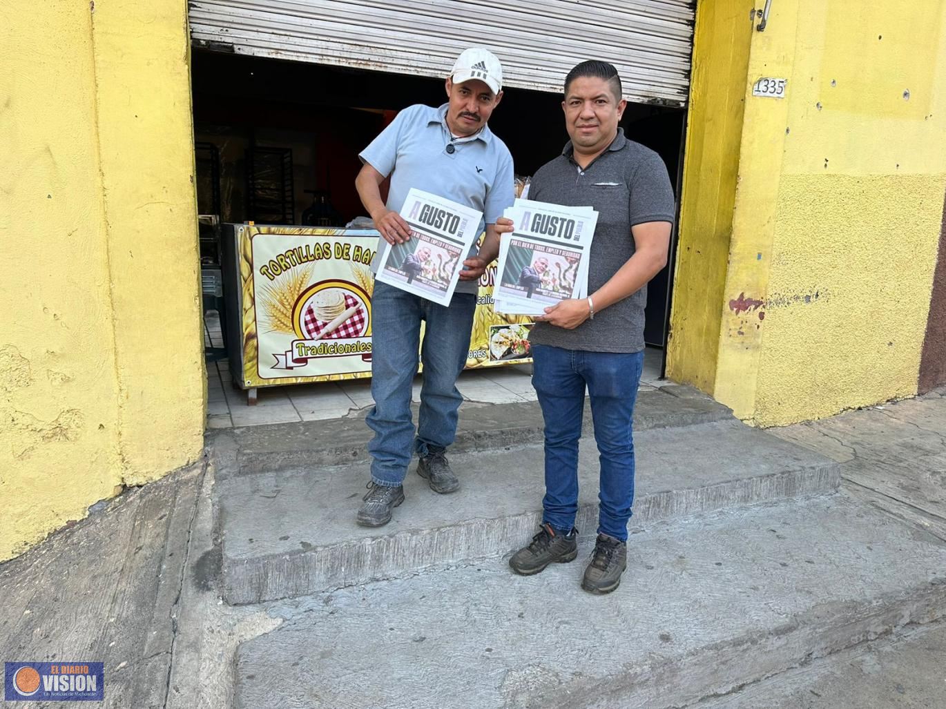 Paco Cedillo es el coordinador de Adán Augusto en el distrito 09 de Uruapan